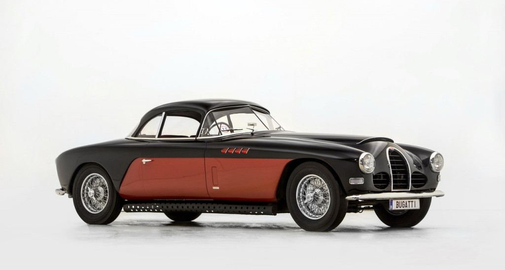 Photo 7 - Bugatti Type 101C coupé Antem 1954 3/4 avant noir rouge